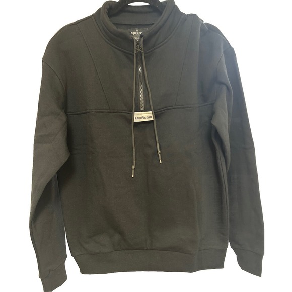 Raw Gear Other - RawGear Pullover Jacket With Quarter Zip Size SMALL Model #RG518 NWOT BLACK